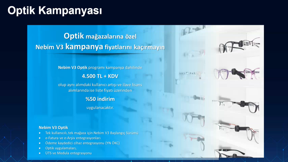 Nebim V3 Optik